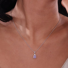 LAFONN August Birthstone Necklace BP009PDP20