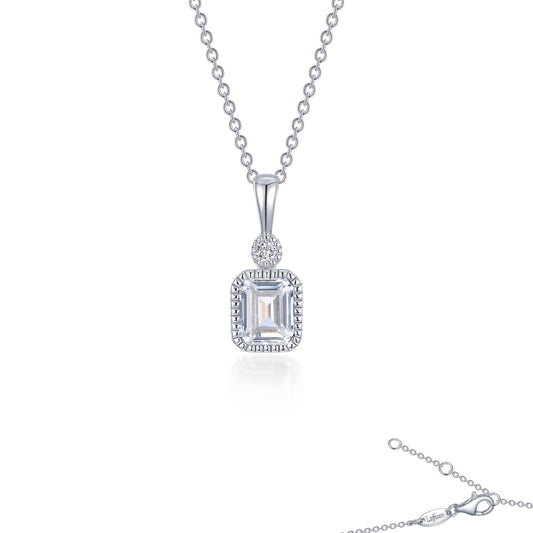 LAFONN April Birthstone Necklace BP009DAP20