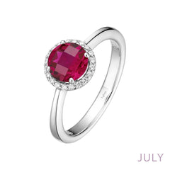 LAFONN July Birthstone Ring BR001RBP05