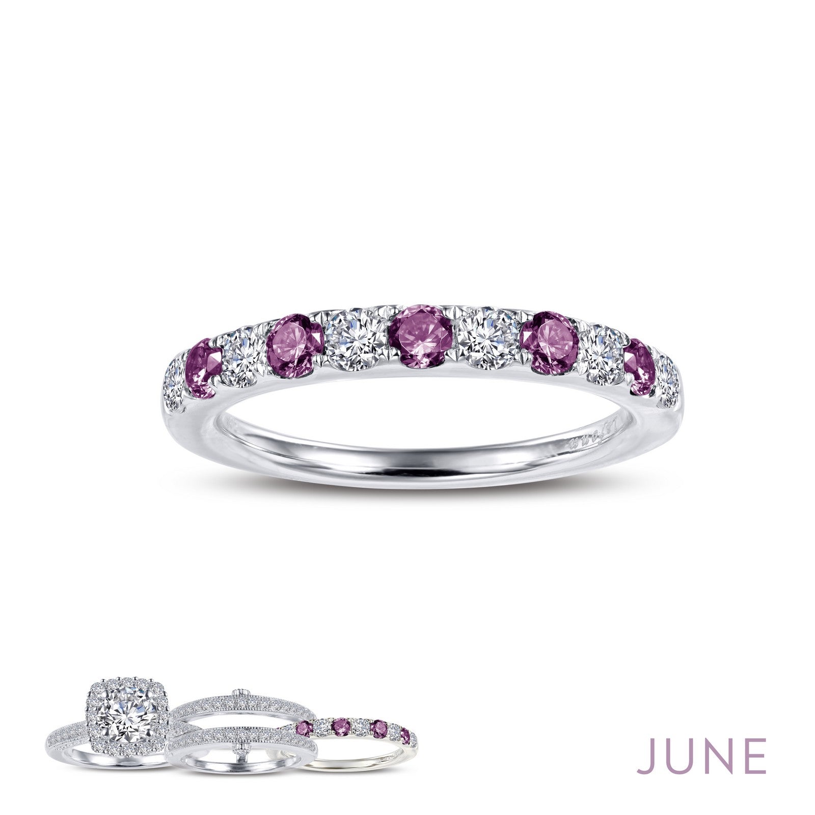 LAFONN January Birthstone Ring BR004GNP05