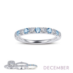 LAFONN January Birthstone Ring BR004GNP05