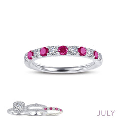 LAFONN July Birthstone Ring BR004RBP05