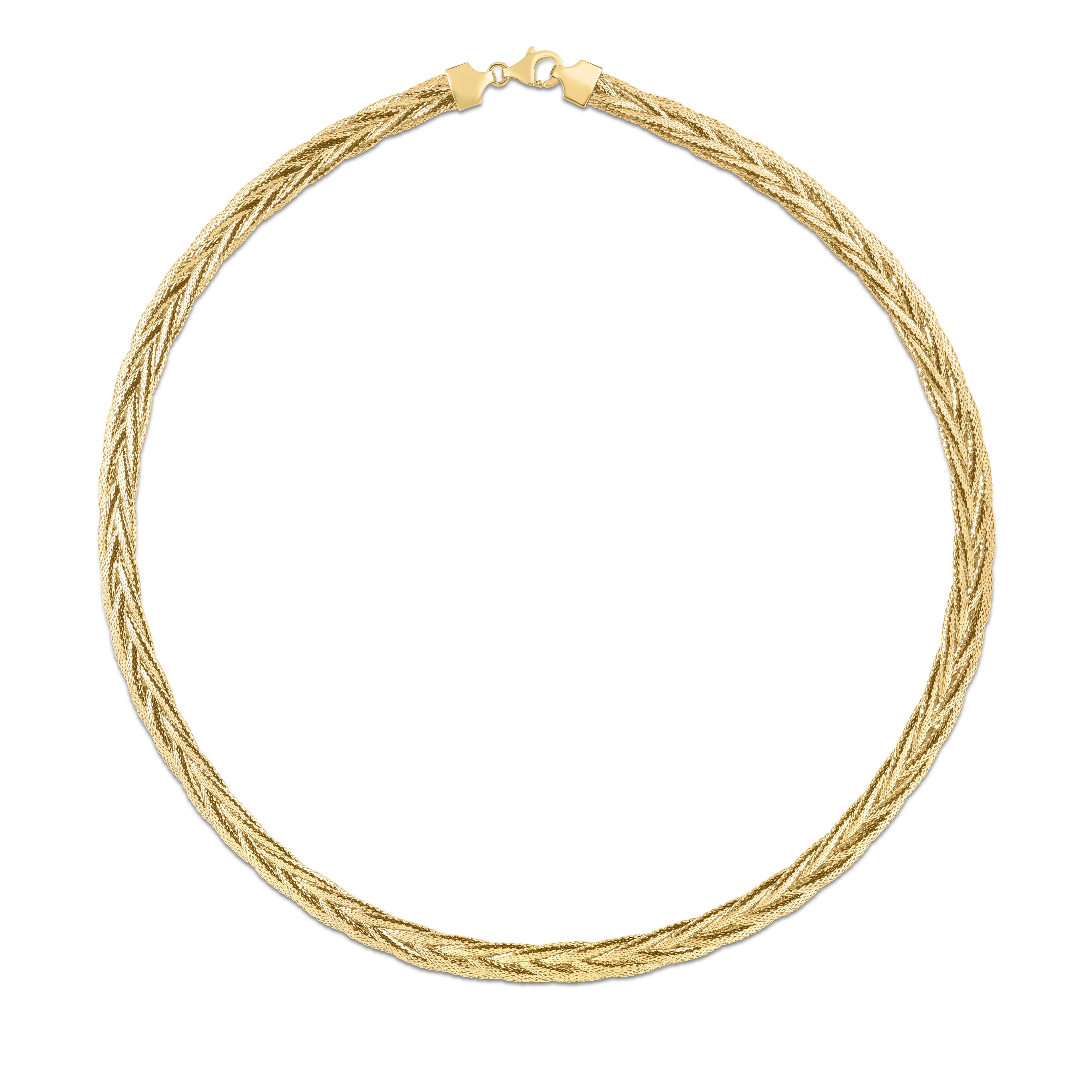 Parkplace Jewelers 14k-rapunzel-woven-chain-c15465