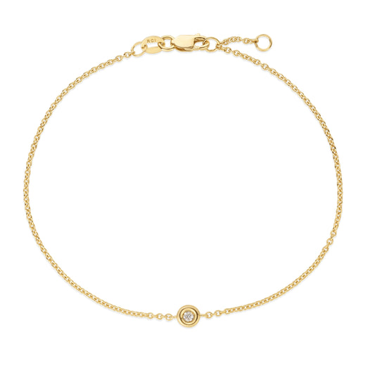 Parkplace Jewelers 14k-gold-solo-diamond-bracelets-c15520