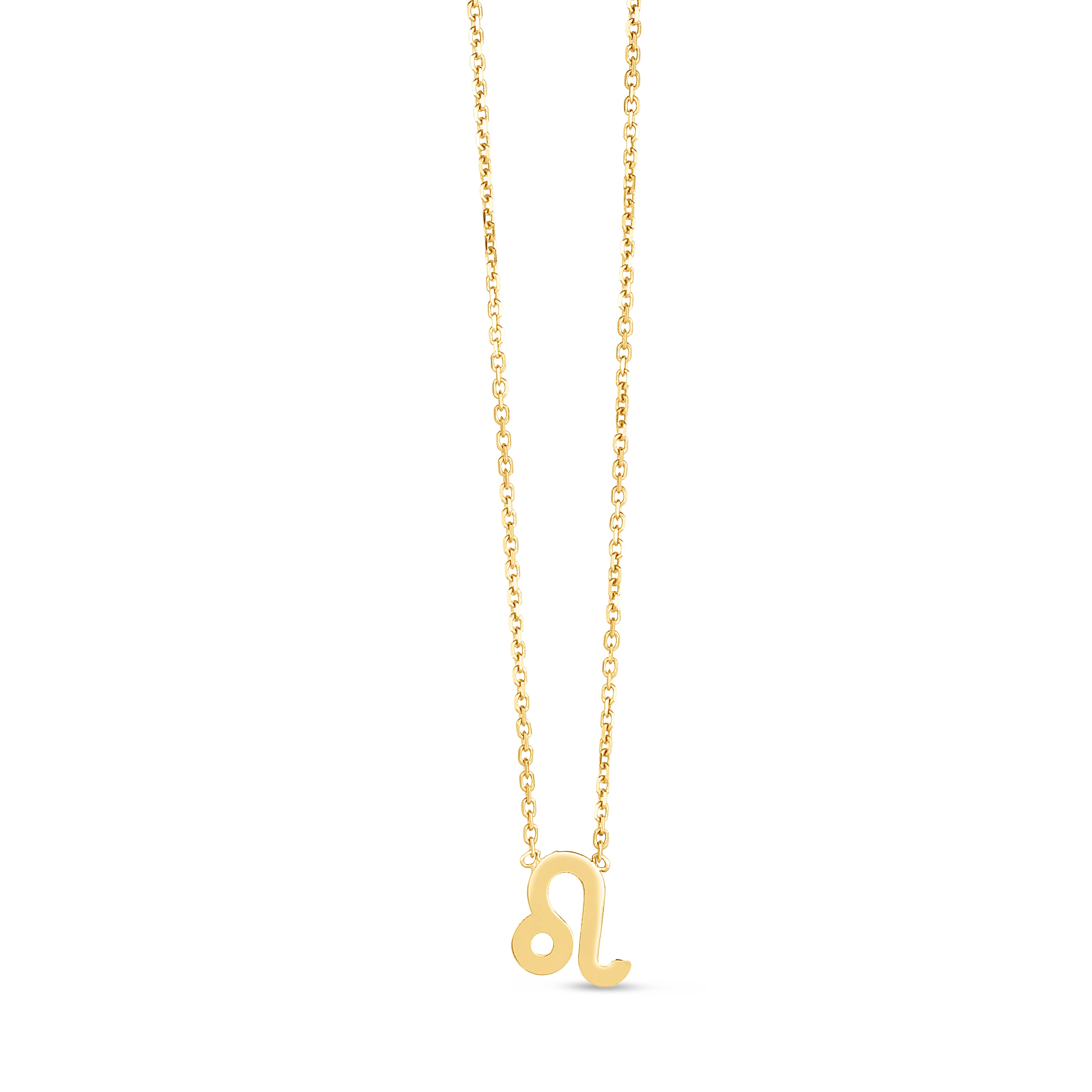 Parkplace Jewelers 14k-gold-leo-necklace-c16199