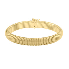 Royal Chain 14K 9mm Tubogas Bracelet C16338