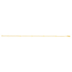 Parkplace Jewelers 14k-gold-heart-anklet-c16412