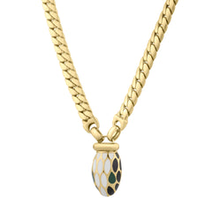 Parkplace Jewelers 14k-le-serpent-curb-link-necklace-c16879