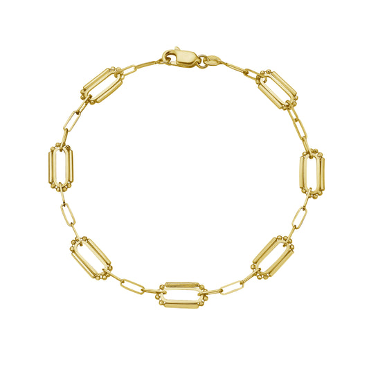 Royal Chain 14K Pallina Paperclip Link Bracelet C17349