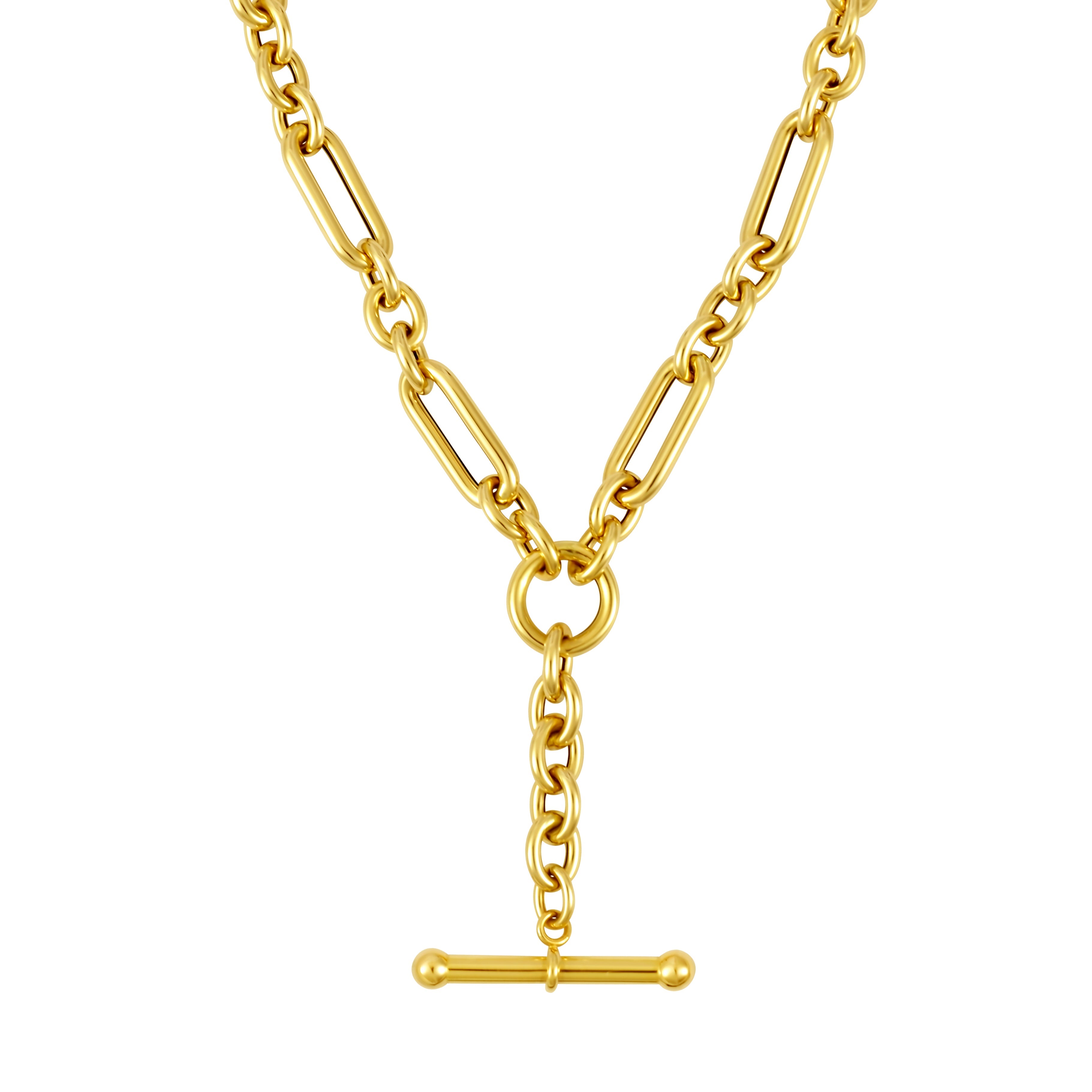 Parkplace Jewelers 14k-gold-toggle-necklace-c17689