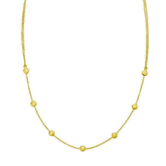 Yellow Gold Polished Transformable Gold Necklace