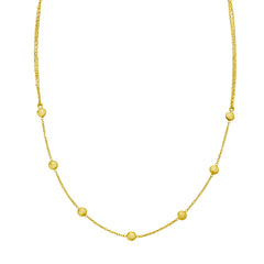 Yellow Gold Polished Transformable Gold Necklace