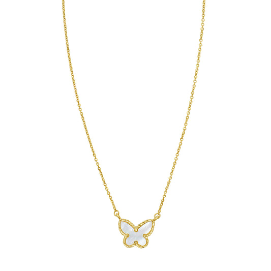 Yellow Gold Polished Primavera Collection Necklace