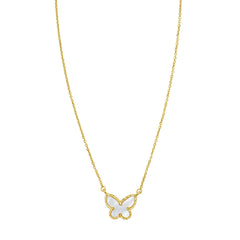 Yellow Gold Polished Primavera Collection Necklace