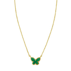 Yellow Gold Polished Primavera Collection Necklace
