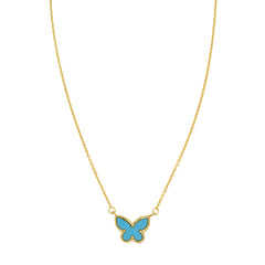 Yellow Gold Polished Primavera Collection Necklace