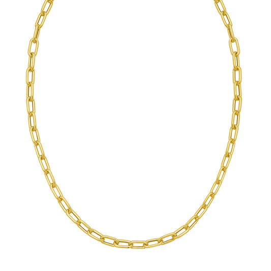 Yellow Gold Polished Build-your-own Charms Jewelry Necklace