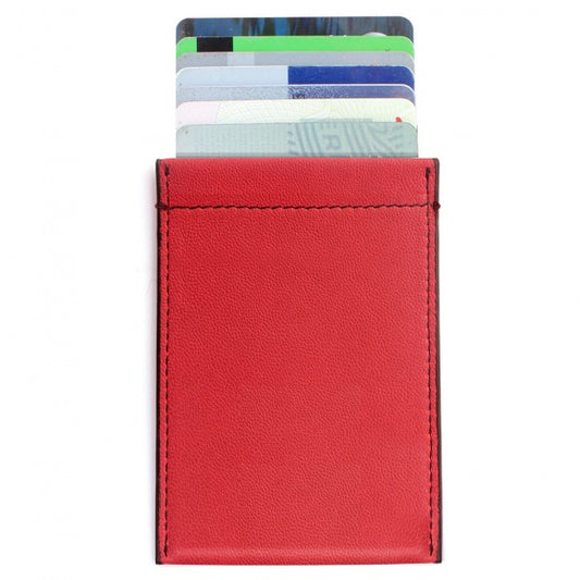 Red Leather RFID Case CC-RED-RFID