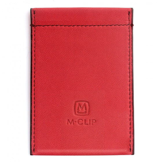 MClip Red Leather RFID Case CC-RED-RFID