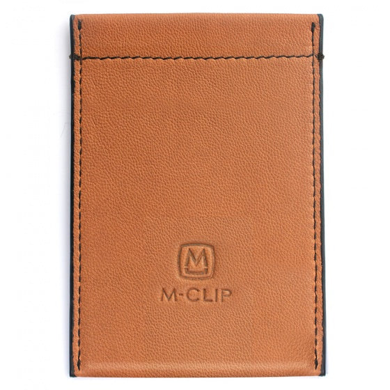 MClip Tan Leather RFID Case CC-TAN-RFID