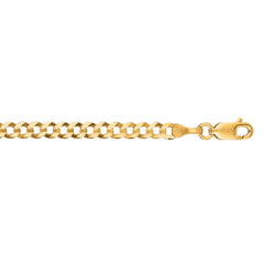 Royal Chain 14K Gold 3.6mm Comfort Curb Chain  CC100