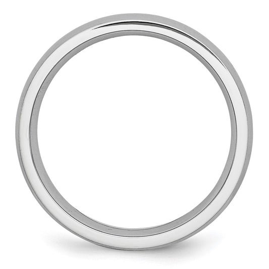 Chisel Cobalt Satin 5mm Half Round Band