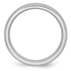 Chisel Cobalt Satin 6mm Half Round Band
