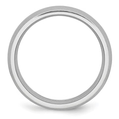 Chisel Cobalt Satin 7mm Half Round Band