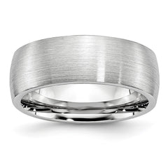 Chisel Cobalt Satin 8mm Half Round Band