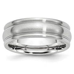 Chisel Cobalt Satin 7mm Rounded Edge Band