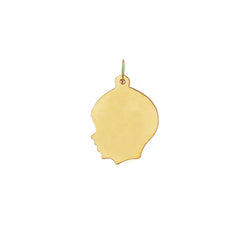 Yellow Gold Polished Fashion Charm