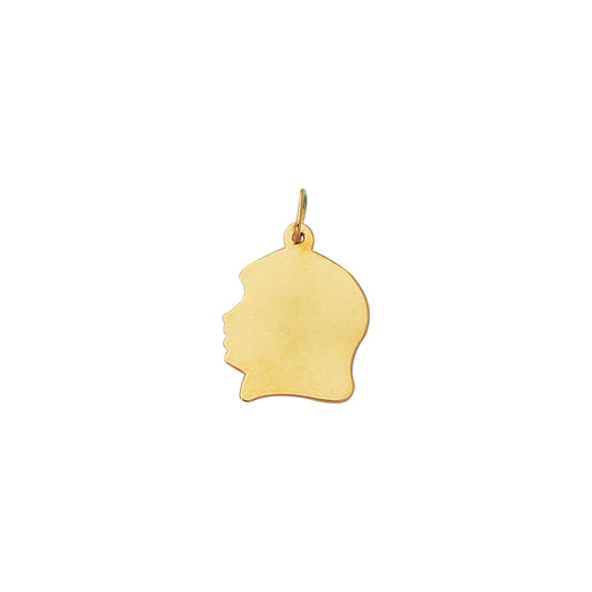 Yellow Gold Polished Fashion Charm