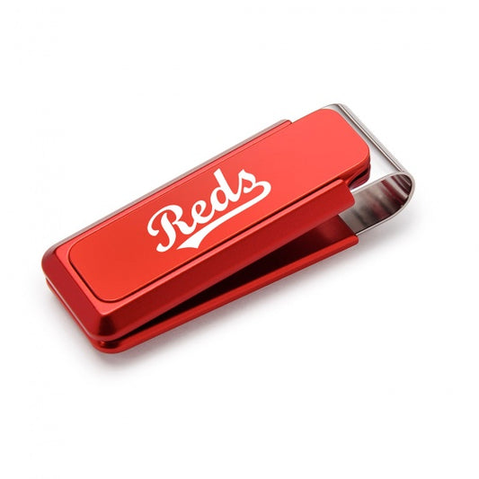 MClip Cincinnati Reds Red Solid Slide Money Clip CIN-UV2-RDA-0000