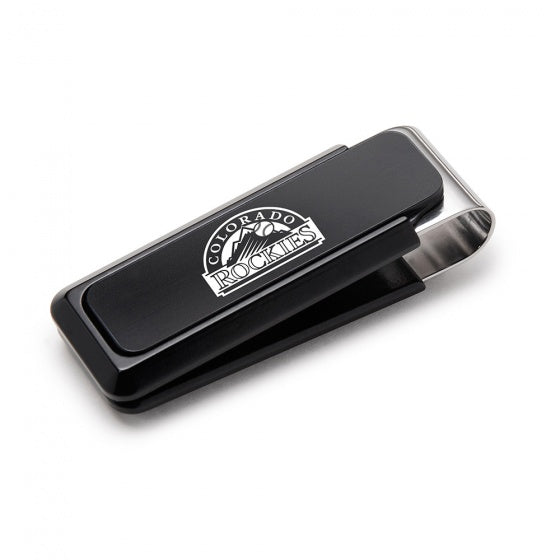 MClip Colorado Rockies Black Solid Slide Money Clip CO-UV2-BKA-0000