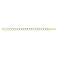 Parkplace Jewelers 14k-gold-11-23mm-white-pave-curb-chain-cpc280