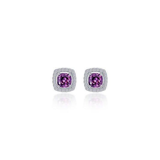 cushion-cut-halo-stud-earrings