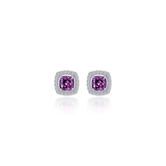 cushion-cut-halo-stud-earrings