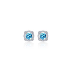 cushion-cut-halo-stud-earrings