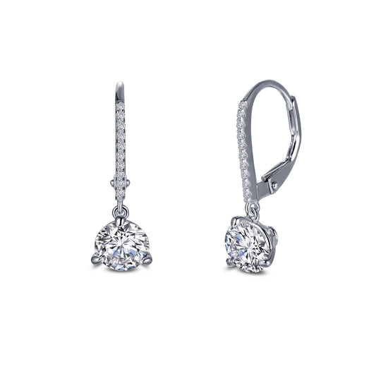 leverback-solitaire-drop-earrings