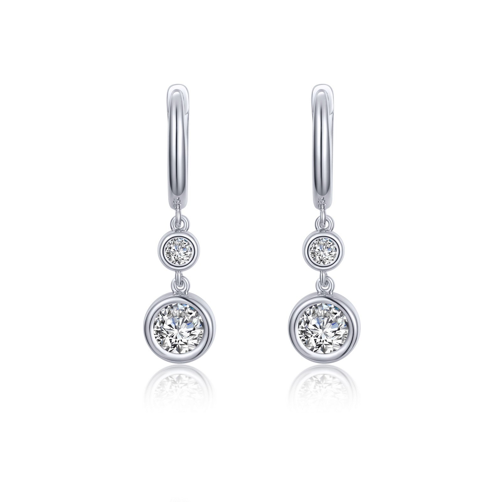bezel-set-drop-earrings