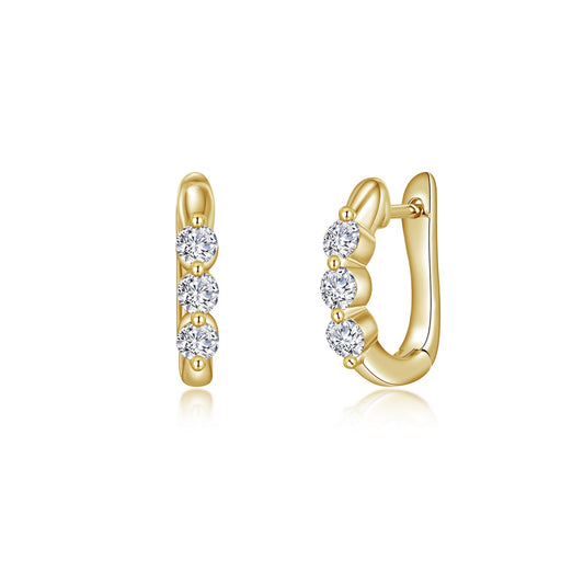3-stone-huggie-hoop-earrings