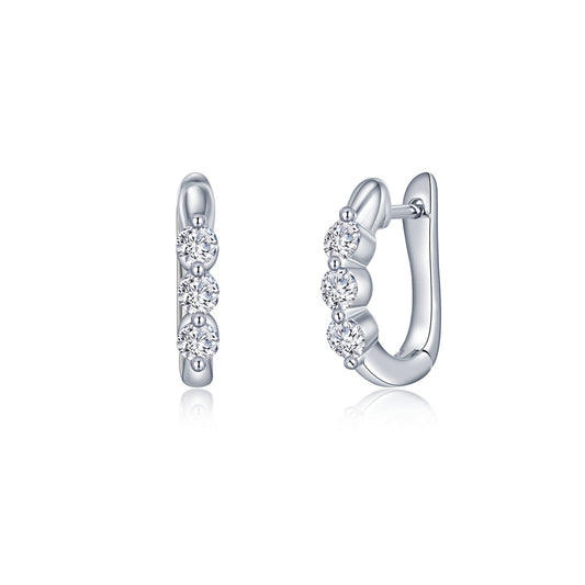 3-stone-huggie-hoop-earrings