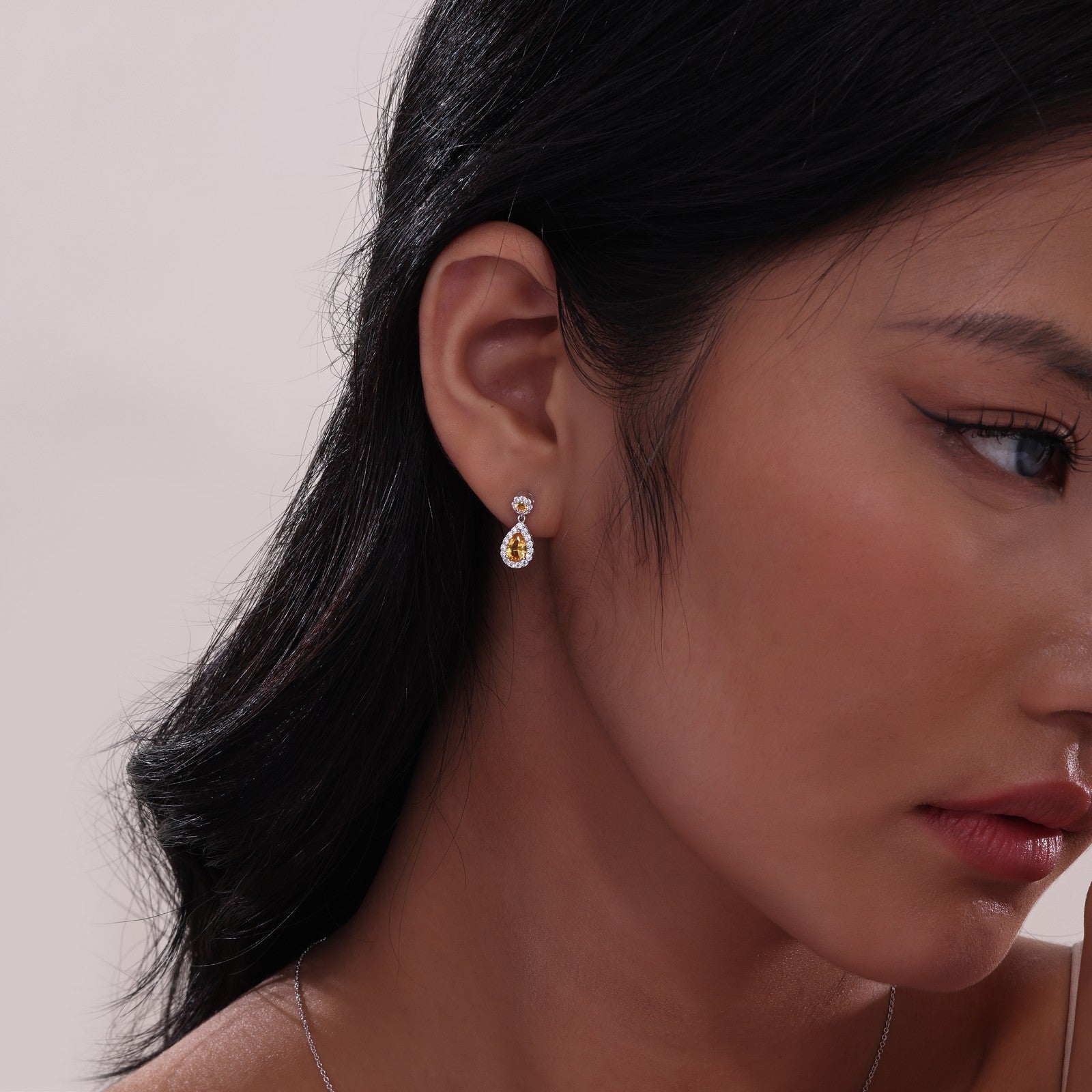oval-halo-drop-earrings