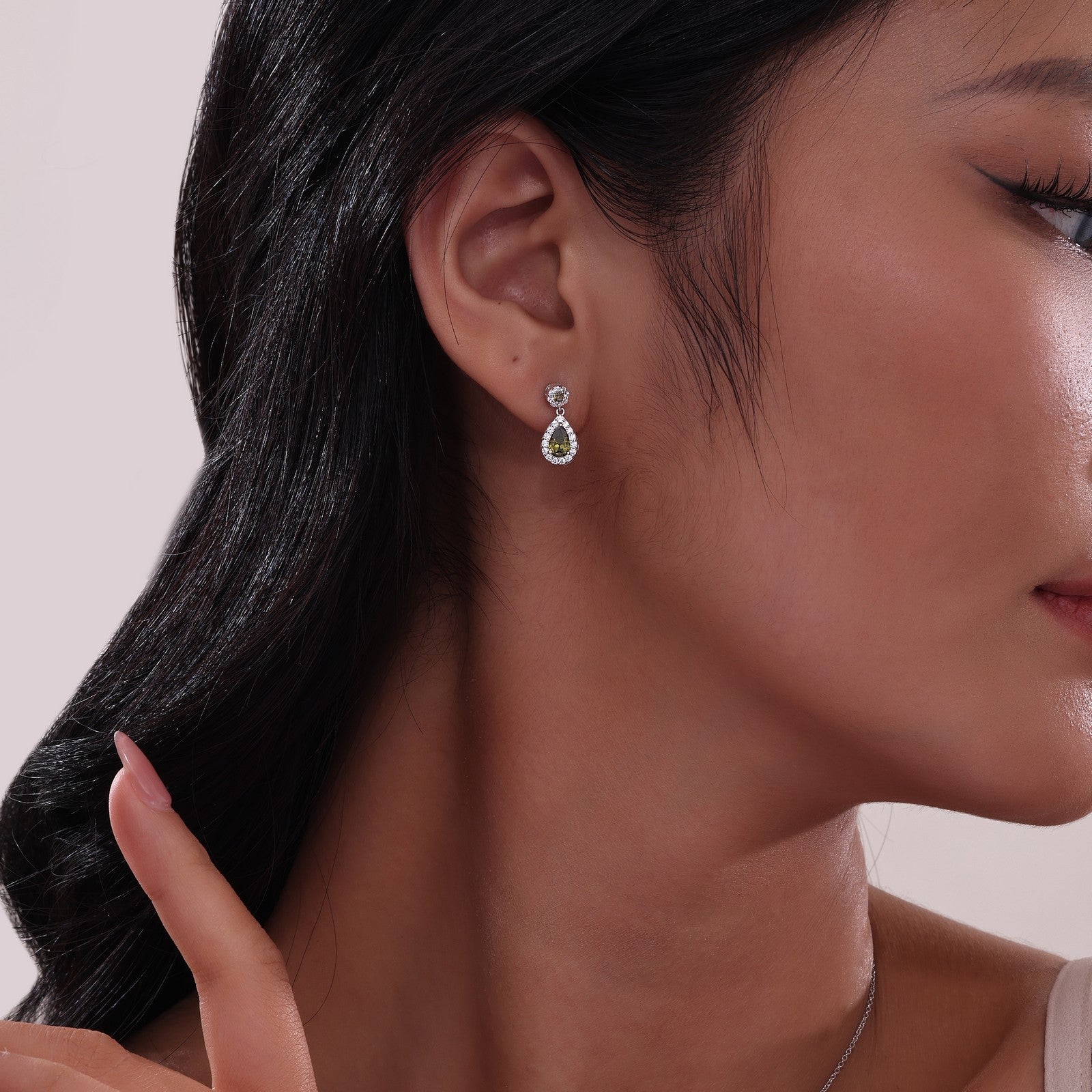 oval-halo-drop-earrings