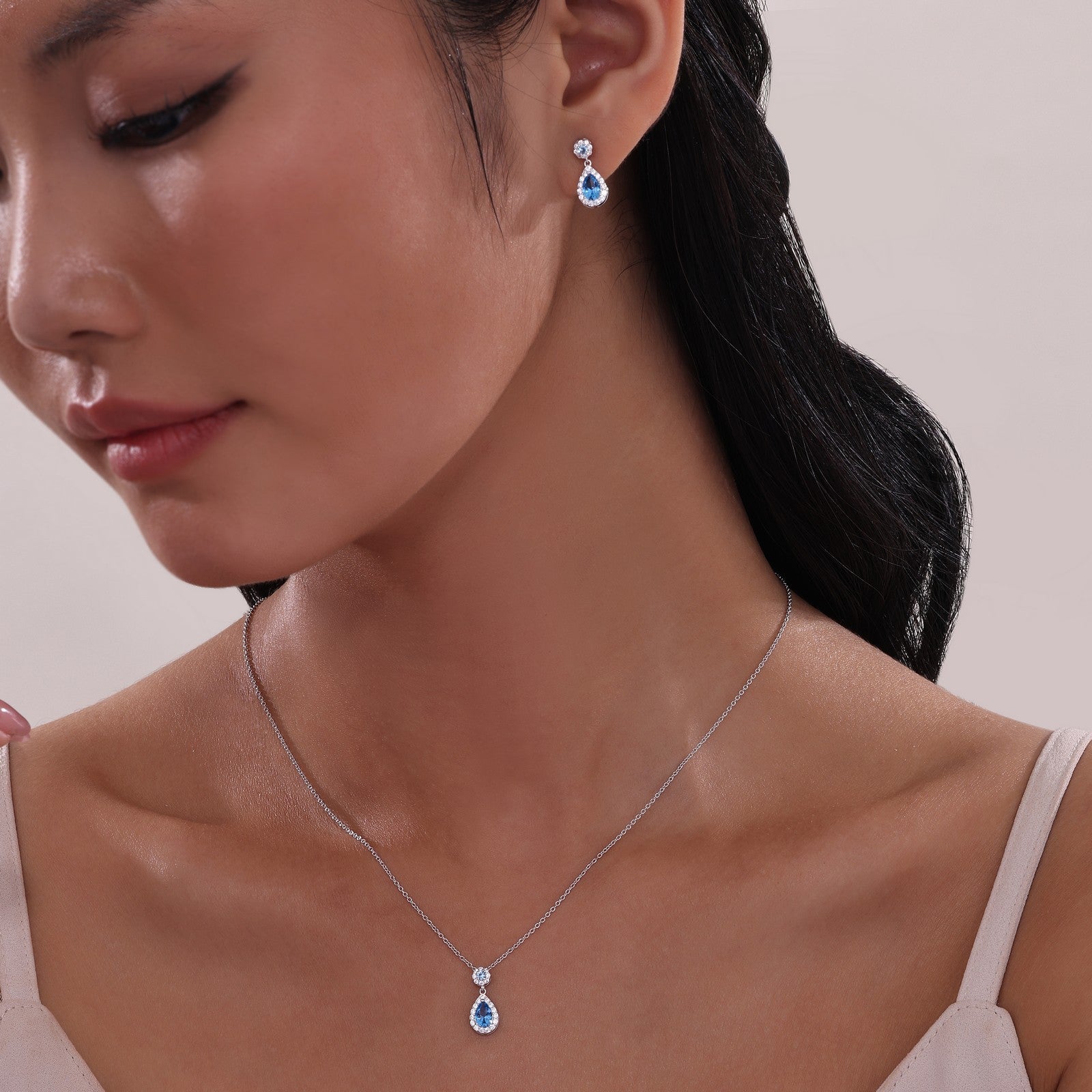 oval-halo-drop-earrings