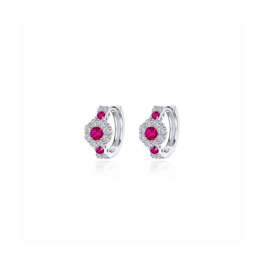 flower-huggie-hoop-earrings