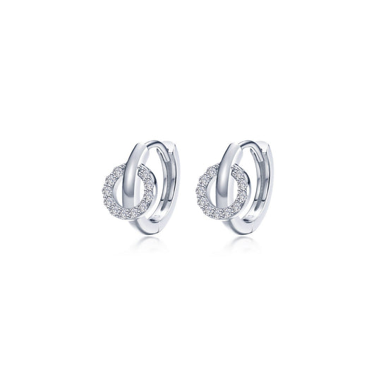 interlocking-hoop-huggie-earrings