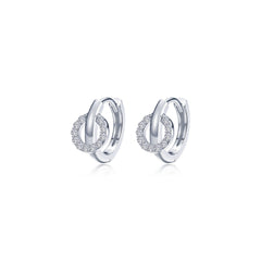 interlocking-hoop-huggie-earrings