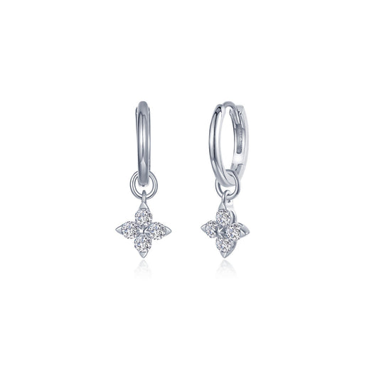 trillium-huggie-earrings
