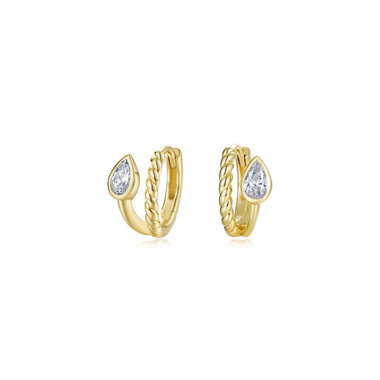 tessa-bypass-pear-huggie-earrings